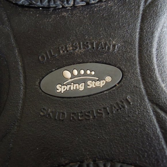 Spring Step Black Professional Manila Slip-On Shoe Like New 9 - Picture 8 of 9